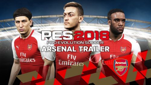 Konami anuncia Arsenal como parceiro oficial do PES 2018