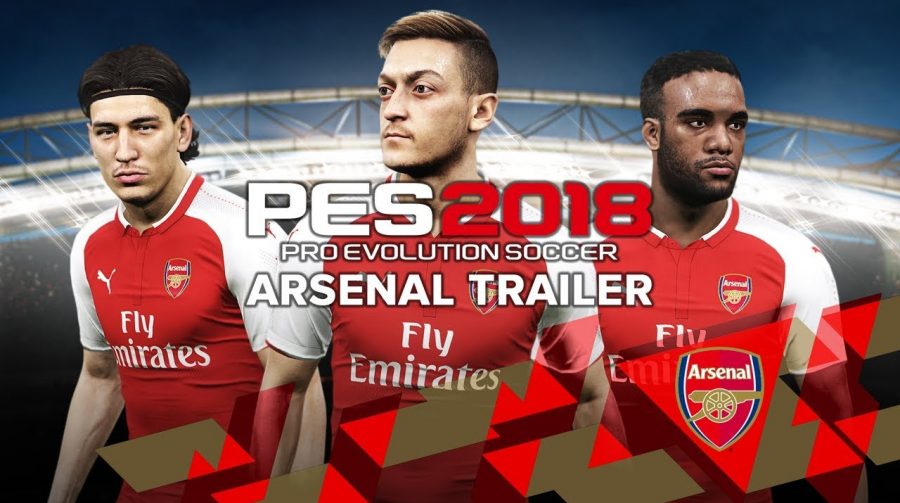 Konami anuncia Arsenal como parceiro oficial do PES 2018