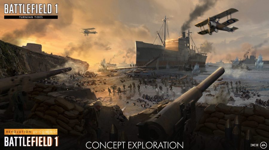 Novas informações sobre o próximo DLC de Battlefield 1, Turning Tides