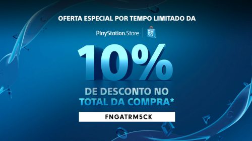 Sony está oferecendo cupom de desconto na PlayStation Store