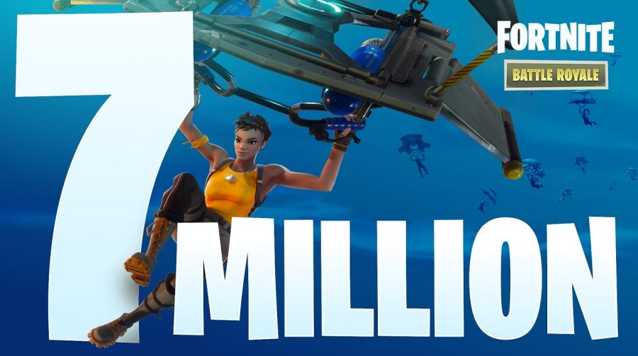 Fornite recebe atualização; 7 milhões de jogadores no título