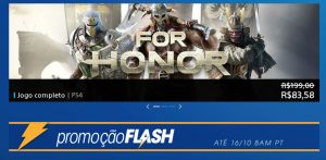 Hora de Gastar! Sony anuncia Promoção Flash de outubro; veja
