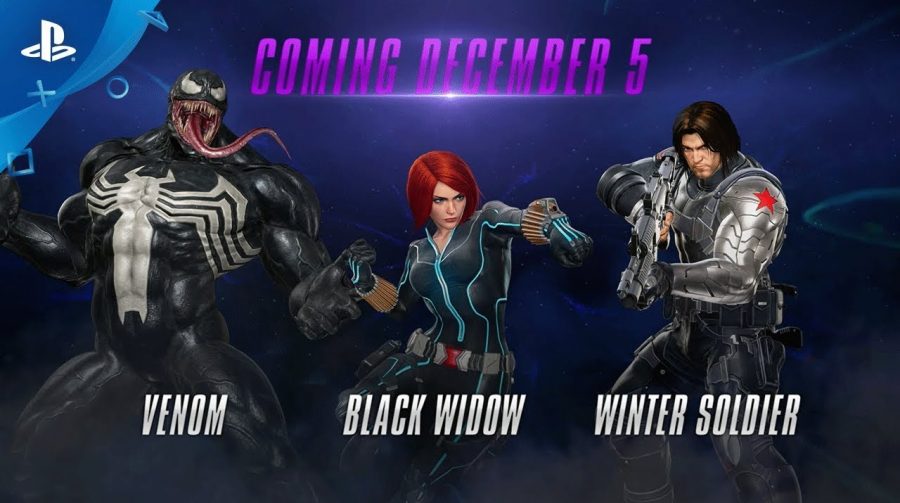 Venon, Viúva-Negra e Soldado Invernal são mostrados em MvC: Infinite