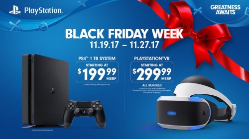 Sony baixa preço do PS4 e PSVR para Black Friday (nos EUA); confira mais