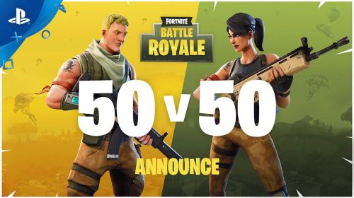 50 vs. 50! Epic Games anuncia novo modo para Fortnite