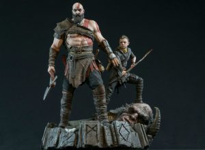 Empresa anuncia action-figure épica de Kratos em novo God of War