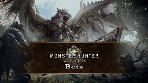 Capcom anuncia novo BETA aberto para Monster Hunter World
