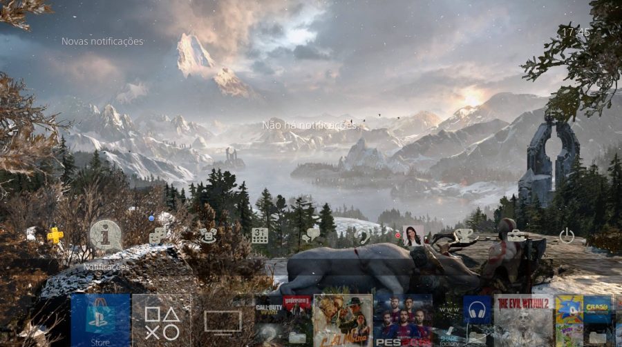 [PSX] Sony oferece tema dinâmico do God of War; veja como ganhar