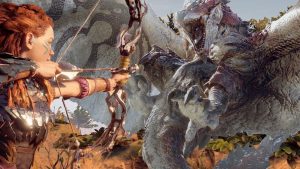 Colaboração entre Horizon Zero Dawn e Monster Hunter World começa hoje