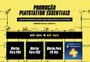 Sony anuncia promoção “PlayStation Essentials” na PSN; veja descontos