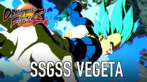 Vegeta Super Sayajin Blue é mostrado em Dragon Ball FighterZ