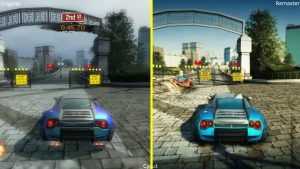 Compare: Burnout Paradise Remastered com versão original de 2008
