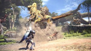 O feroz Deviljho chega em nova atualização de Monster Hunter World