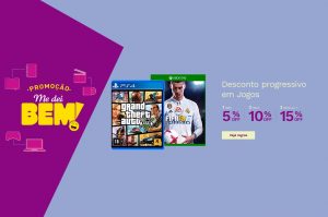 Descontos! Compre jogos com descontos progressivos e pague menos!