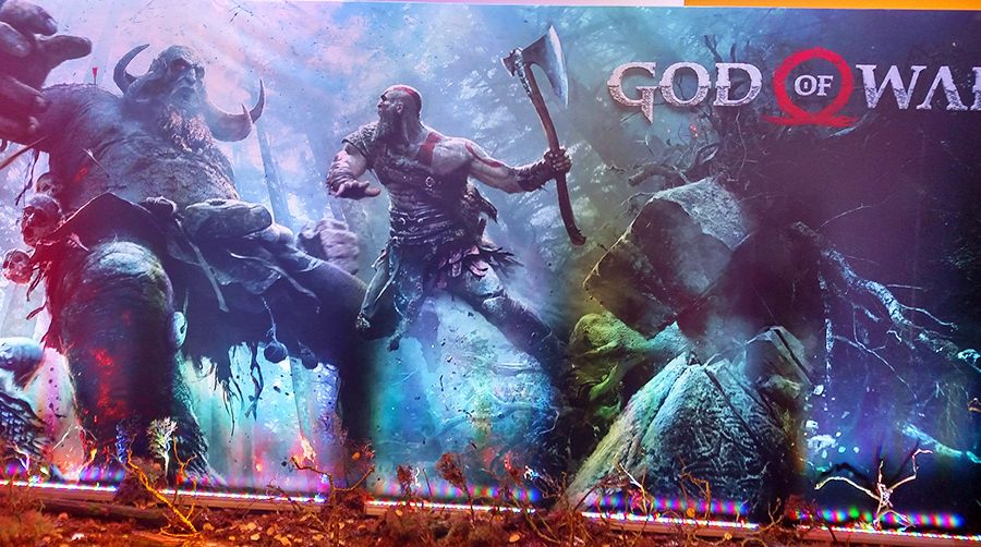 PlayStation faz evento de lançamento de God of War e surpreende fãs; veja