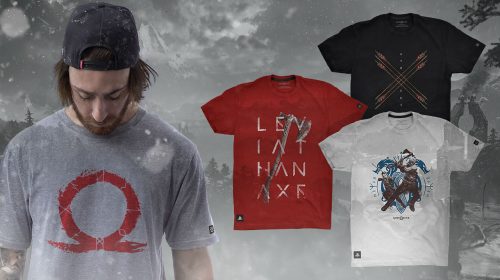 Camisetas oficiais e licenciadas de PlayStation já estão à venda