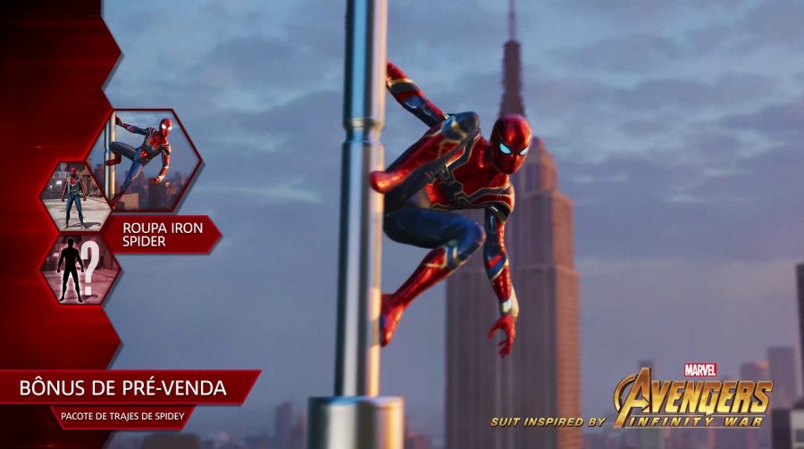 Sony revela roupa Iron Spider, inspirada nos Vingadores, para Spider-Man