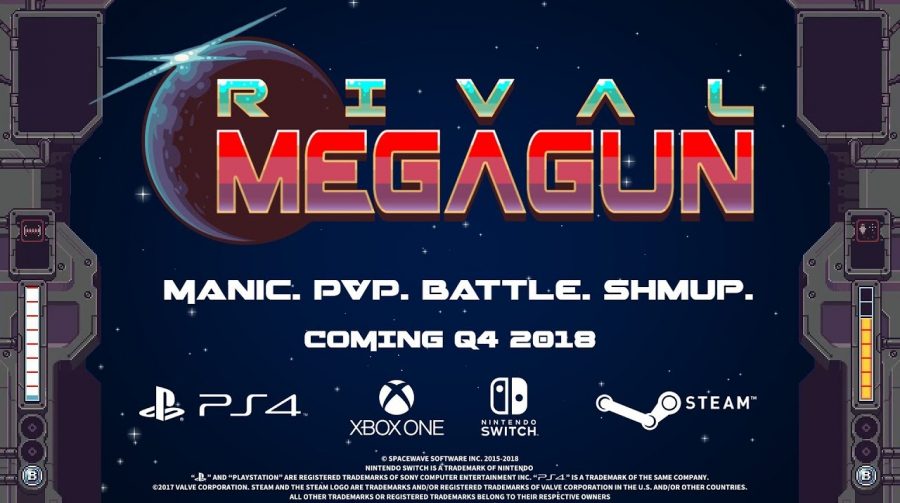Jogo split-screen, Rival Megagun, é anunciado para o PS4