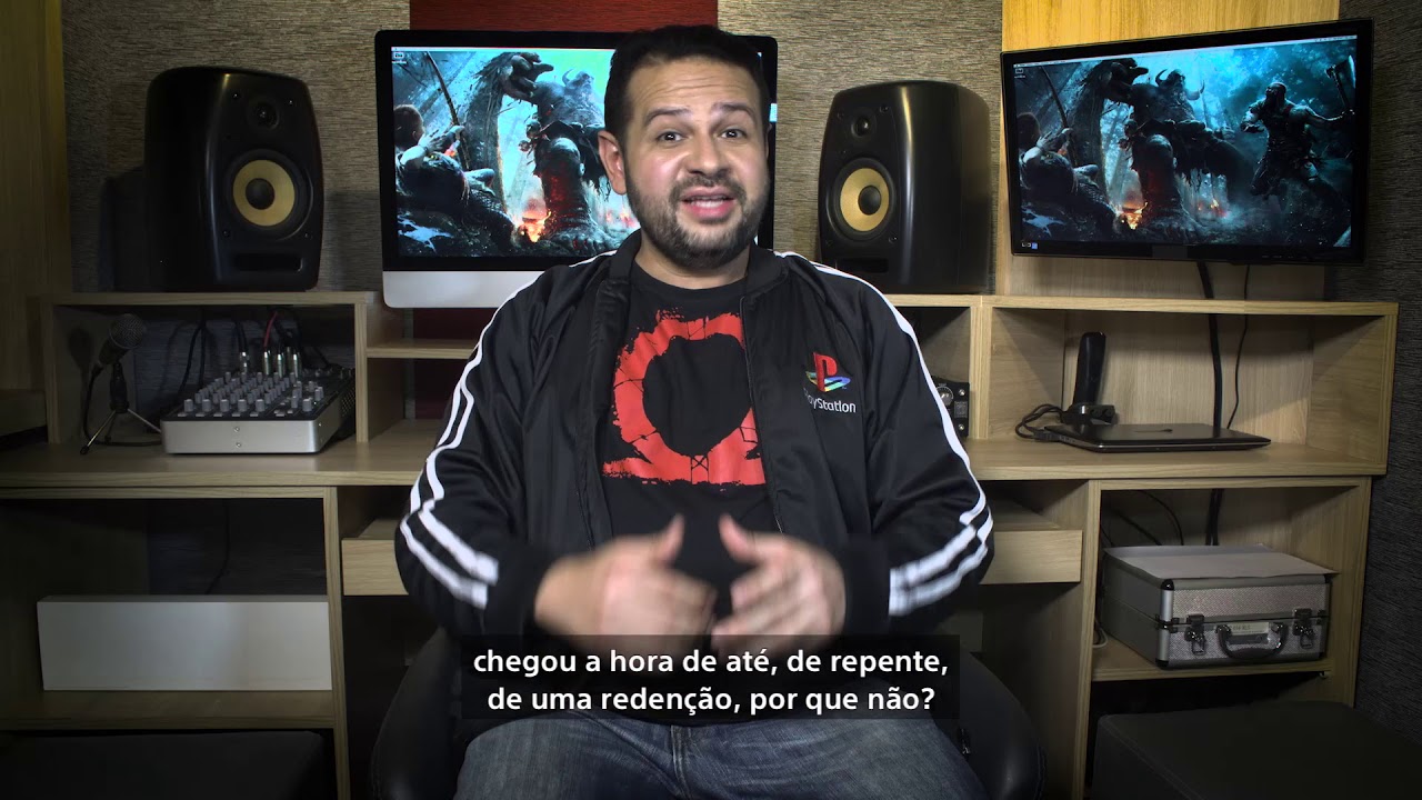 God of War: Ricardo Juarez, dublador de Kratos no Brasil, faz