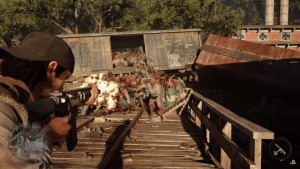 Novo gameplay de Days Gone revela imensa horda de zumbis; assista