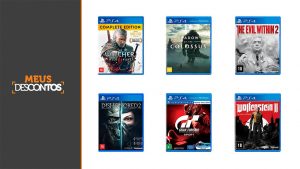 Descontos do Fim de Semana! Veja os melhores preços em jogos