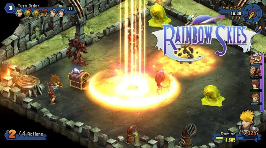 Rainbow Skies, RPG de turno, chega ao PS4 em junho