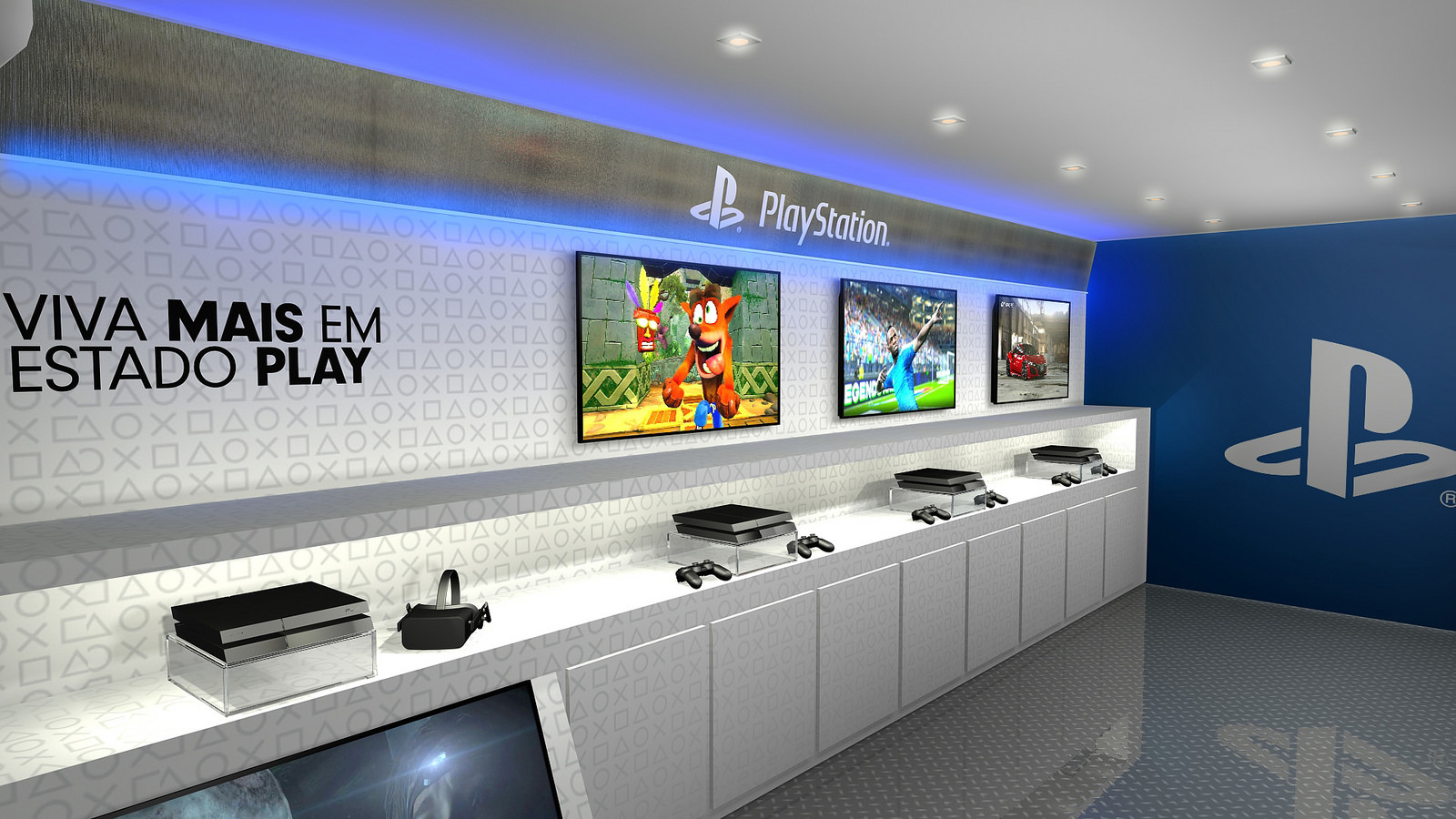 Visitei o escritório do PlayStation no Brasil #playstation #playstatio