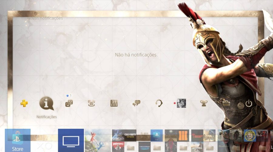 Ubi lança tema gratuito de Assassin's Creed Odyssey na PSN do Brasil