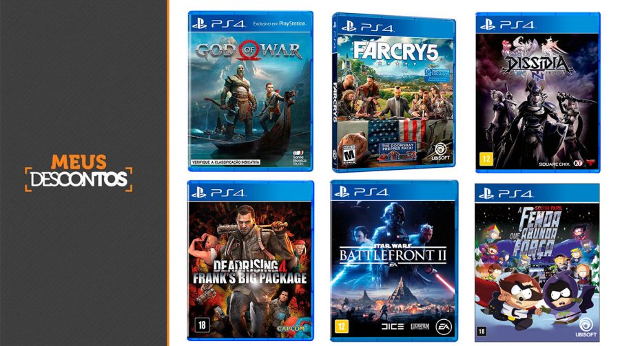 Hora de economizar! Confira os melhores preços em jogos de PS4