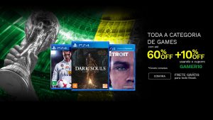 Tem cupom! Saraiva oferece descontos e frete grátis em jogos de PS4