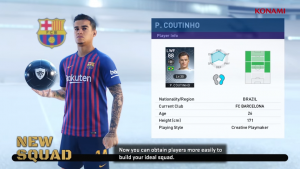 Konami mostra novidades do myClub do PES 2019; confira