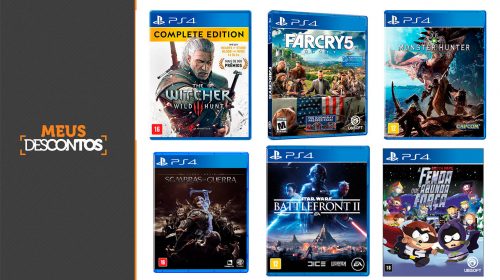 Descontos da Semana: veja os melhores preços em jogos de PS4