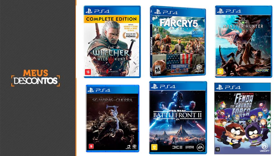 Descontos da Semana: veja os melhores preços em jogos de PS4