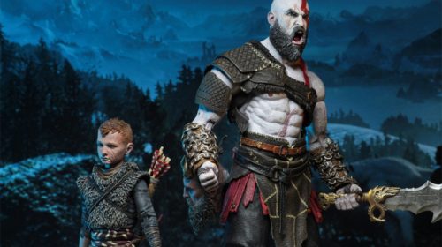 God of War: NECA vai lançar novas action figures de Kratos e Atreus