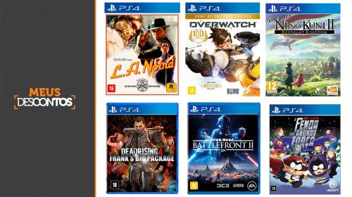 Por tempo limitado! FNAC oferece diversos jogos de PS4 com descontos