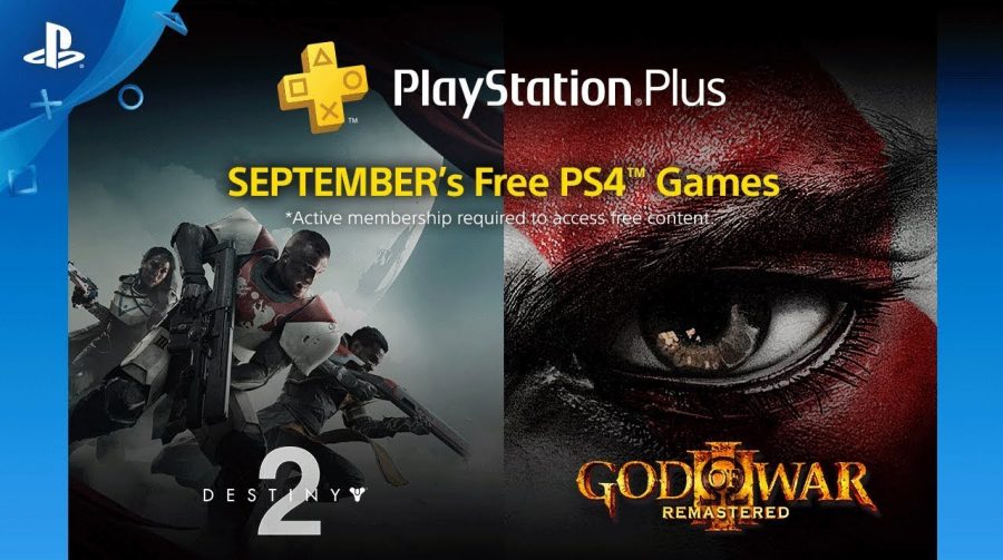 Sony oferece Destiny 2 e God of War 3 Remastered em setembro para PS Plus