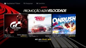 “Promoção de Alta Velocidade” oferece descontos em jogos de corrida na PSN