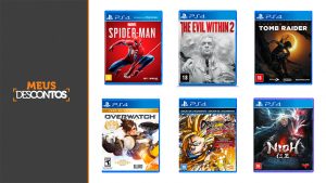 Quer pagar menos? Confira os melhores preços em jogos de PS4!