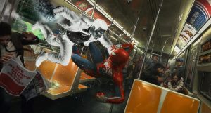 Tá chegando! Marvel’s Spider-Man é destaque em metrô de Nova York