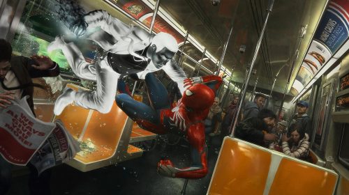 Tá chegando! Marvel's Spider-Man é destaque em metrô de Nova York