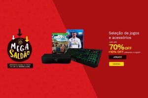 Saldão de games! Saraiva oferece cupom e preços reduzidos em jogos; veja