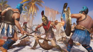 Em Assassin’s Creed Odyssey é possível aliar-se entre Esparta ou Atenas