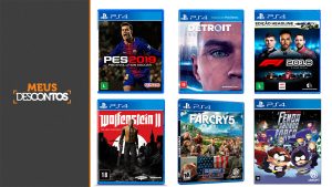 Dia do Gamer! Saraiva oferece cupom e descontos em jogos de PS4