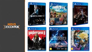 Quer economizar? Veja os melhores preços em jogos de PS4!