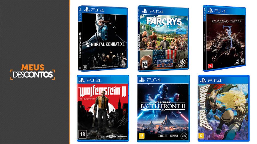 Quer economizar? Veja os melhores preços em jogos de PS4!