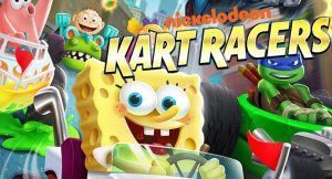 Bob Esponja e Patrick aceleram em gameplay de Nickelodeon Kart Racers