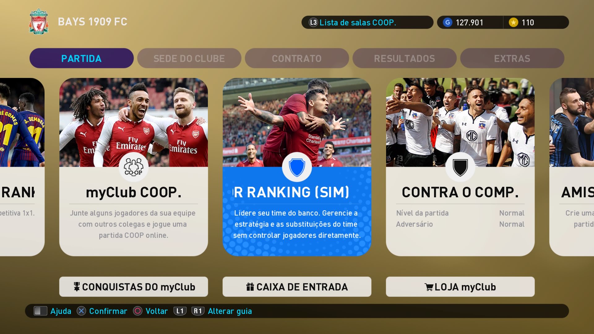 myclub legends pes 2019
