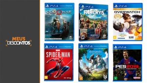Quer economizar? Submarino oferece especial cupom para jogos de PS4!