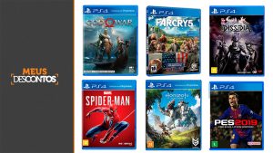 Começando em R$ 20! Semana do cliente oferece jogos de PS4 com descontos