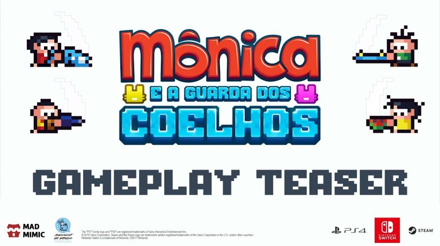 Jogo Mônica e a Guarda dos Coelho é anunciado para PlayStation 4; conheça
